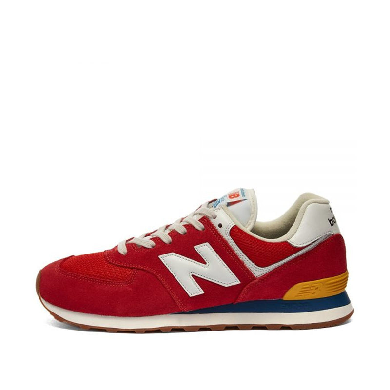 New Balance Mens 574 Casual Sneakers ML574HA2 Team Red