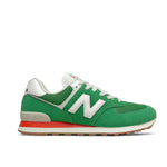 New Balance Mens 574 Casual Sneakers ML574HE2 Varsity Green/Velocity Red