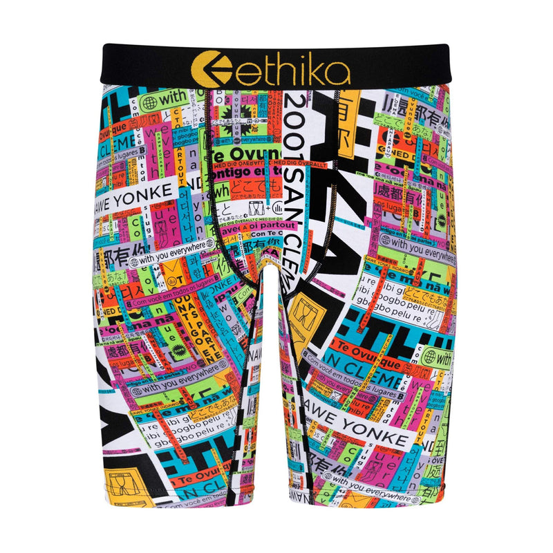 Ethika Mens ATW Staple Boxers MLUS2179-AST Assorted