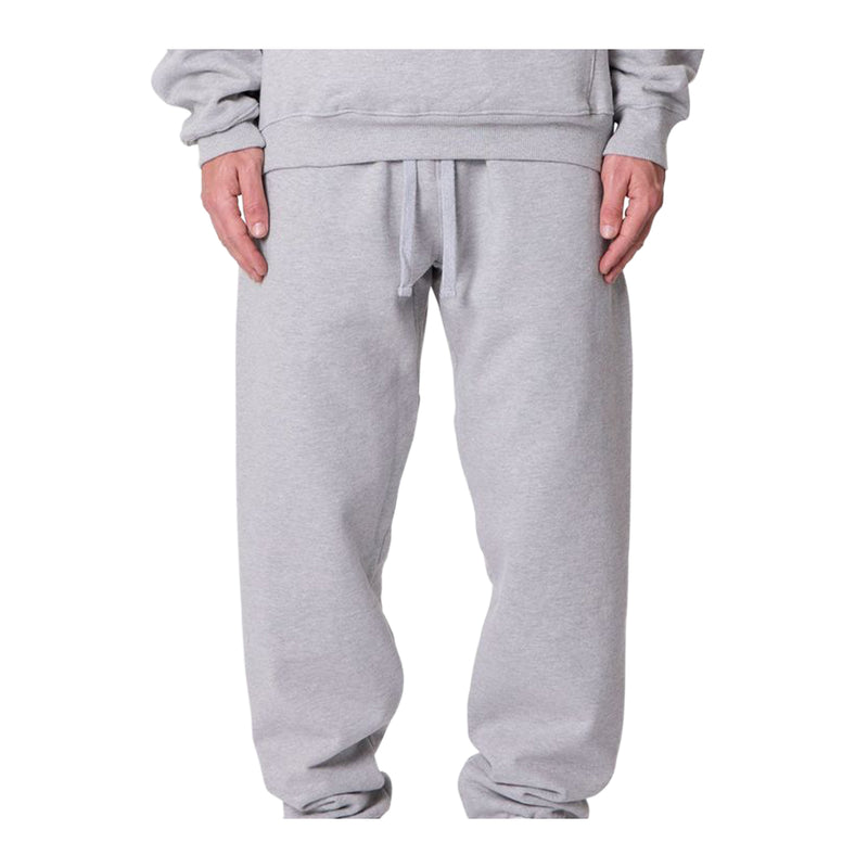 MNML Mens Heavy Basic Sweatpants M2025-W506-MRG Marled Grey