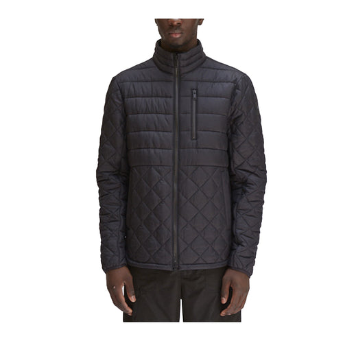 Moose Knuckles Mens Davenport Crinkle Jacket M13MJ112H3-1166 Black