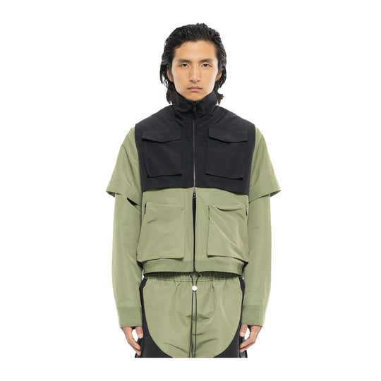 Nash Mens Utility Jacket N002001 Olive/Vanta Black