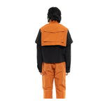 Nash Mens Utility Jacket N002002 Vanta Black/Safety Orange