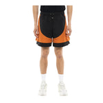 Nash Mens Utility Cargo Shorts N002014 Vanta Black/Safety Orange