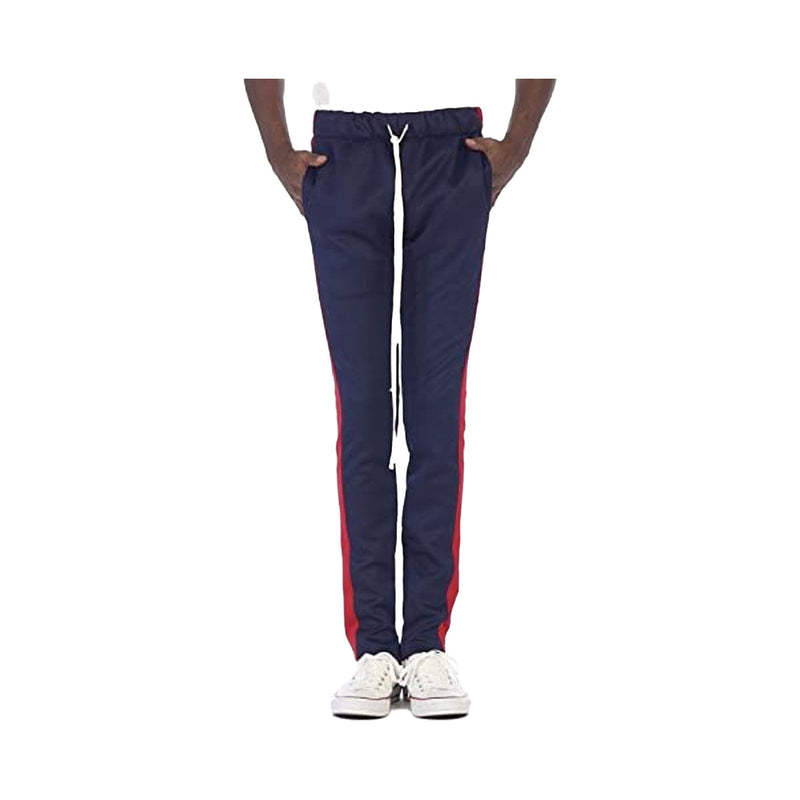 Eptm Men's Navy Techno Track Ankle Zipper Pants (Szm)