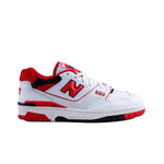 New Balance Mens 550 x Aime Leon Dore Casual Sneakers BB550SE1 White/Team Red