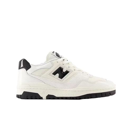 New Balance Mens 550 Casual Sneakers BB550YKF Sea Salt/Black