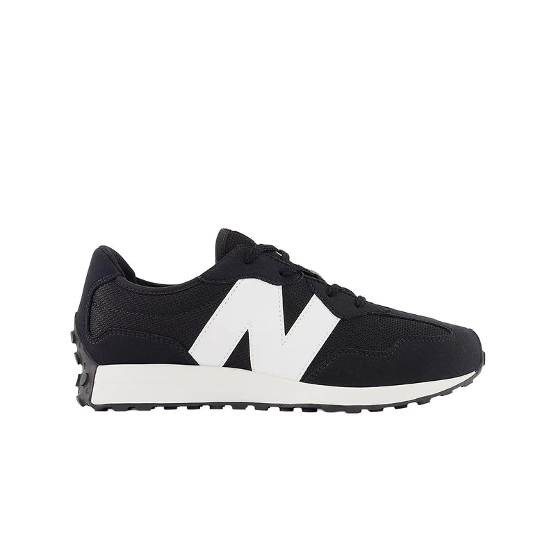 New Balance Grade School 327 Casual Shoes GS327CBW Black/White
