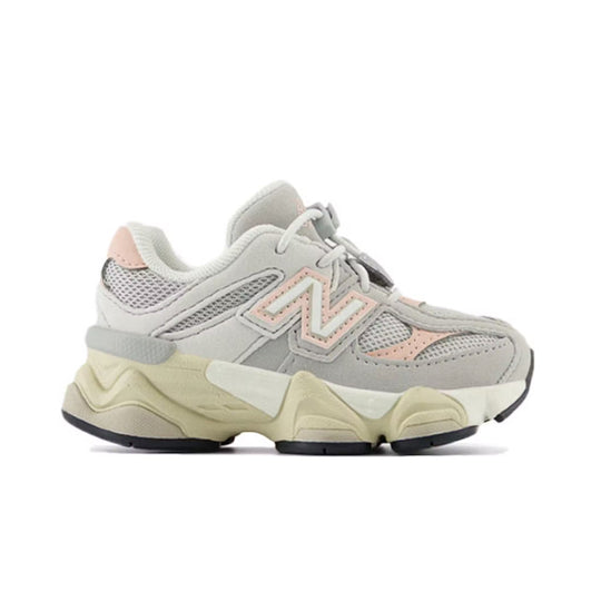 New Balance Infants 9060 Casual Shoes IV9060EL Grey Matter/Pink Haze