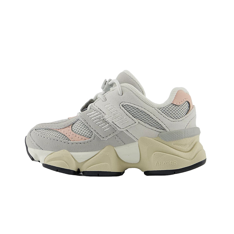 New Balance Infants 9060 Running Sneakers IV9060EL Grey Matter/Pink Haze