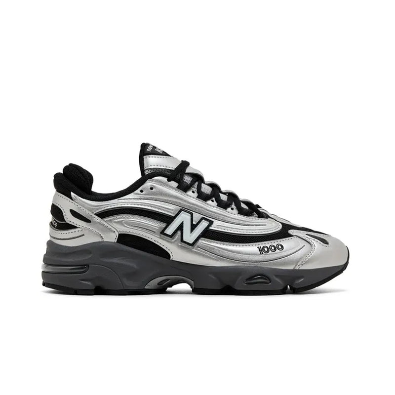 New Balance Unisex 1000 Casual Sneakers M1000EGR Black/Silver Metallic