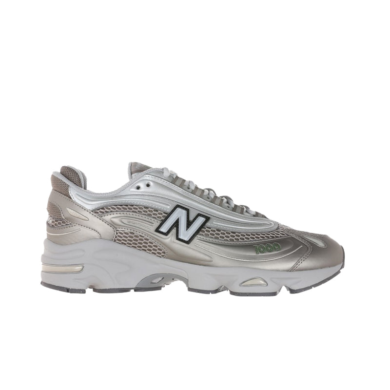 New Balance Unisex 1000 Casual Sneakers M1000N Arid Stone/Light Silver Metallic/Dark Alpine Green