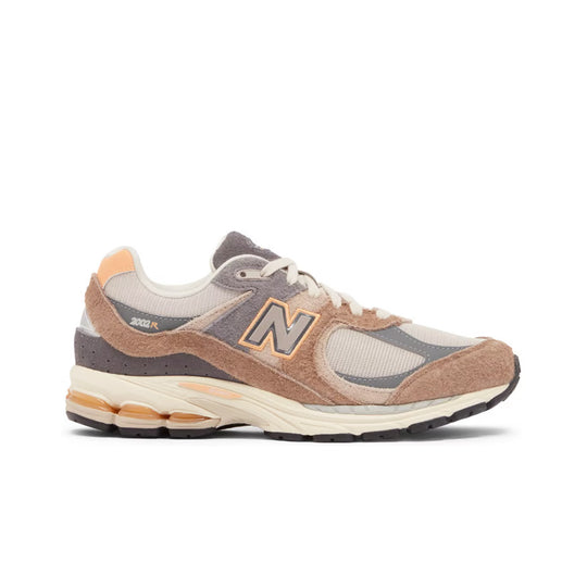 New Balance Mens 2002R Casual Shoes M2002REJ Mushroom/Hazy Peach/Castlerock