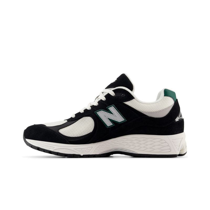 New Balance Mens 2002R Running Sneakers M2002RRA Black/Marsh Green