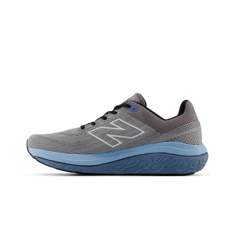 New Balance Mens 860 Running Shoes M860F14 Slate Grey with Chrome Blue and Sea Salt