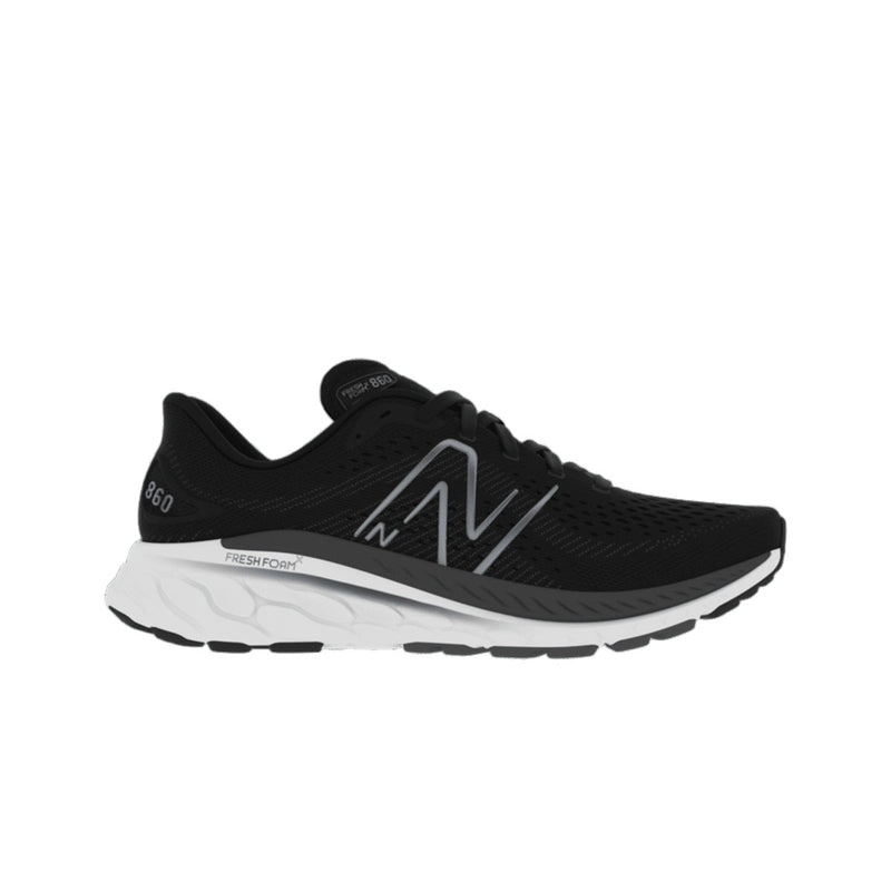 New Balance Mens Fresh Foam X 860v13 Running Sneakers M860K13 Black/White/Magnet