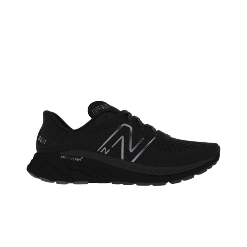 New Balance Mens Fresh Foam X 860v13 Running Sneakers M860T13 Black/Phantom/Black Metallic