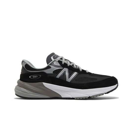 New Balance Mens Made in USA 990V6 Casual Shoes M990BK6 Black/White