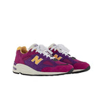 New Balance Mens Made in USA 990v2 Casual Sneakers M990PY2 Purple/Yellow