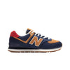 New Balance Mens 574 Casual Sneakers ML574DN2 Pigment/Team Red