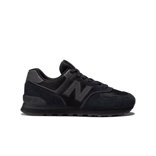 New Balance Mens 574 Core Casual Sneakers ML574EVE Black/Black