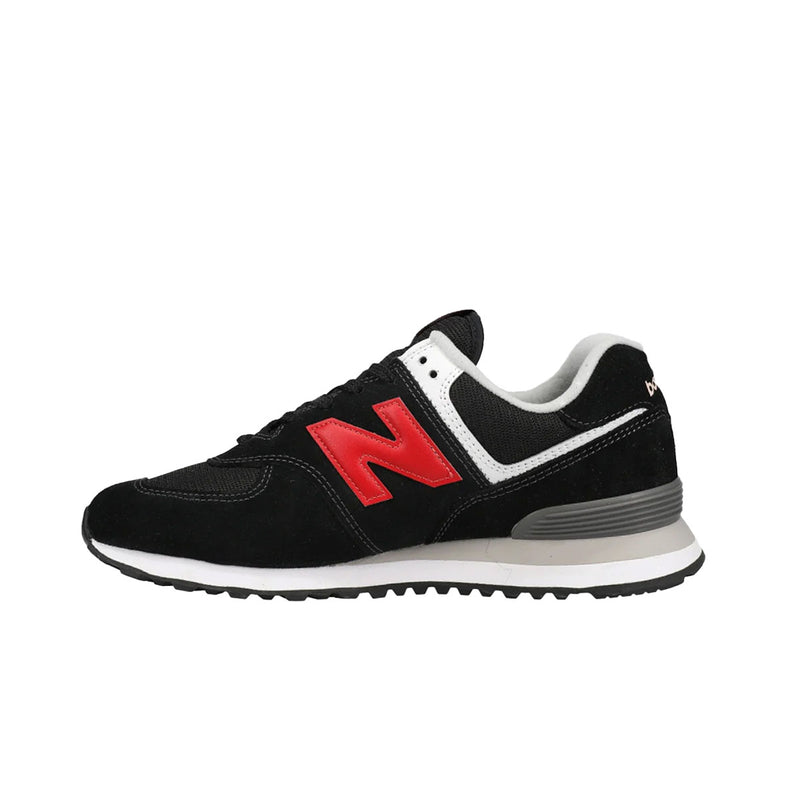 New Balance Mens 574 Casual Sneakers ML574HY2 Black/Red