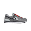 New Balance Mens 574 Casual Sneakers ML574WB2 Grey/Black