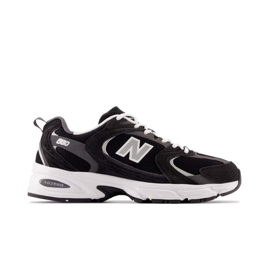 New Balance Mens 530 Casual Shoes MR530CC Black/Magnet/Silver Metallic