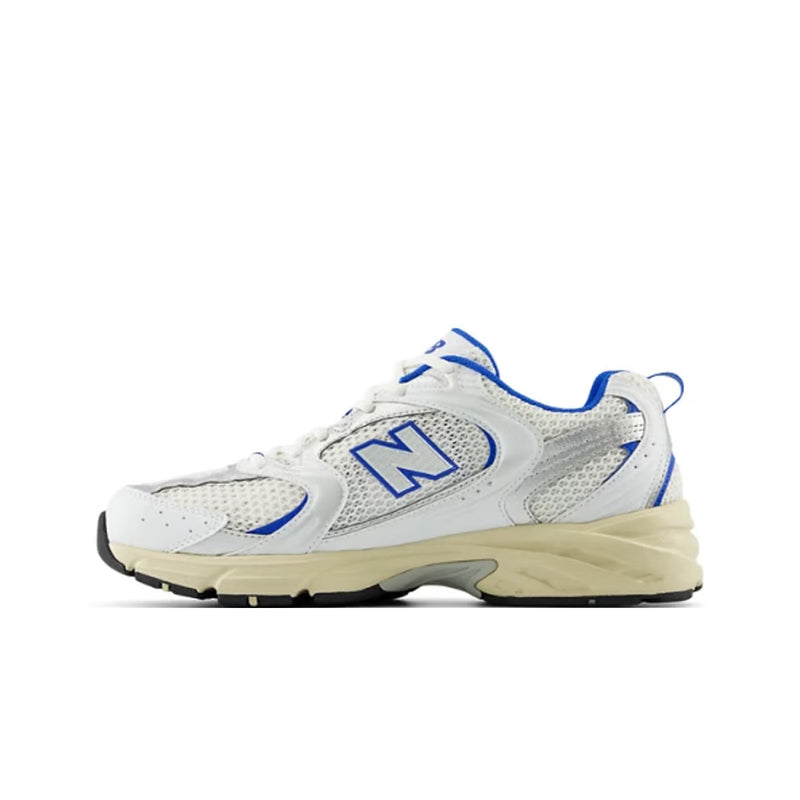 New Balance Mens 530 Running Sneakers MR530EA White/Blue Oasis