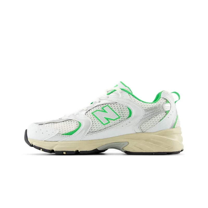 New Balance Mens 530 Running Sneakers MR530EC White/Palm Leaf