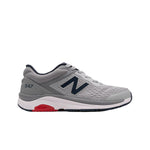 New Balance Mens 847v4 Walking Shoes MW847LG4 Silver Mink/Gunmetal/Natural Indigo
