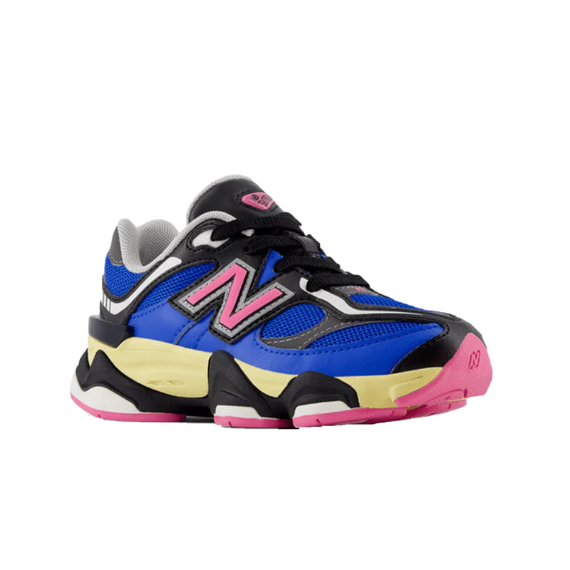 New Balance Pre School 9060 Running Sneakers PC9060BP Blue Oasis/Real Pink/Washed Amber