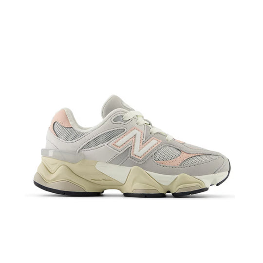 New Balance Pre School 9060 Casual Shoes PC9060EL Grey Matter/Pink Haze