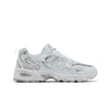 New Balance Unisex 530 Running Sneakers U530HFW White/Silver Metallic