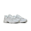 New Balance Unisex 530 Running Sneakers U530HFW White/Silver Metallic