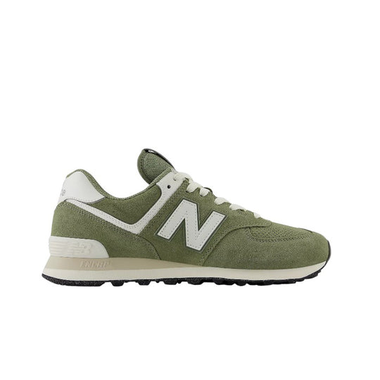 New Balance Unisex 574 Running Shoes U574GCE Dark Olivine/Sea Salt