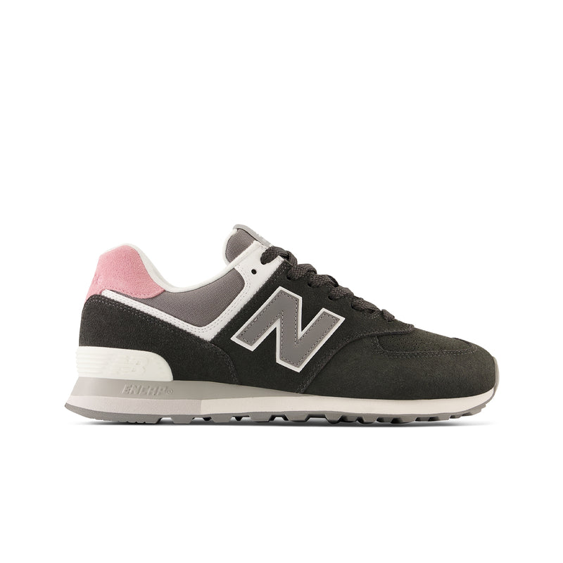 New Balance Unisex U574 Casual Sneakers U574PX2 Black/Pink