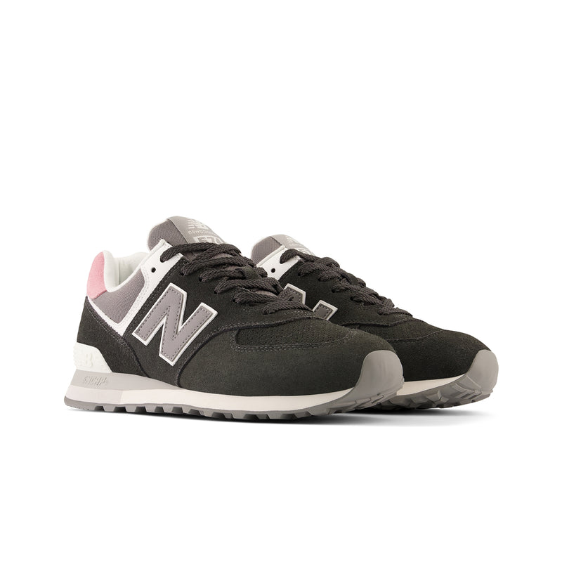 New Balance Unisex U574 Casual Sneakers U574PX2 Black/Pink