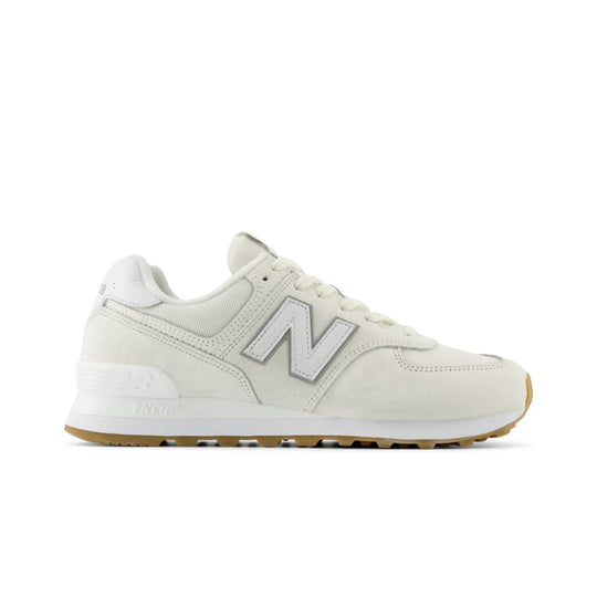 New Balance Unisex 574 Casual Sneakers U574RAD Sea Salt/White