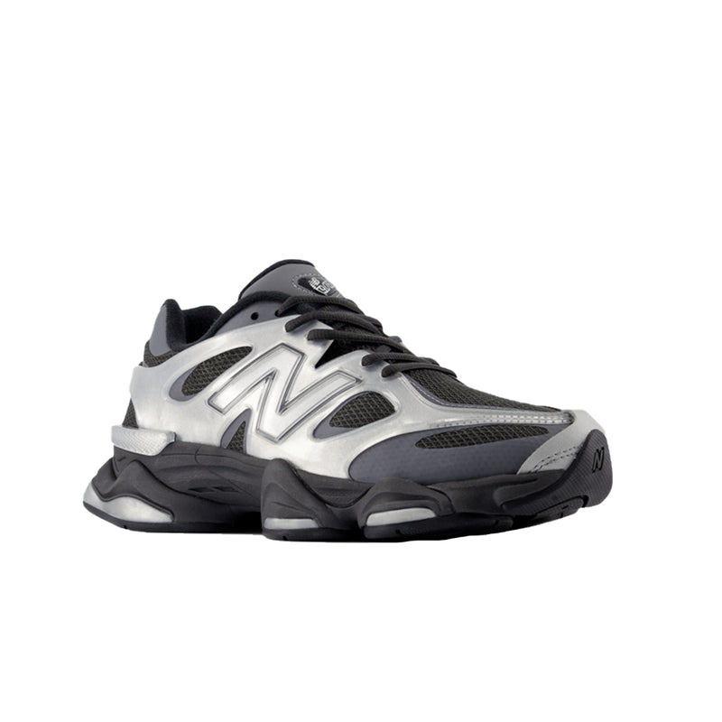 New Balance 9060 X Unisex Casual Shoes Silver Metallic/Black