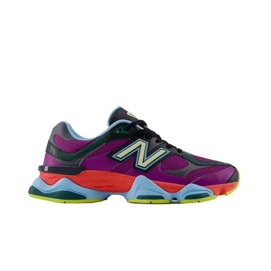 New Balance Unisex 9060 Casual Shoes U9060RPO Purple Fuchsia/Blast Red/Washed Amber/Team Sky Blue