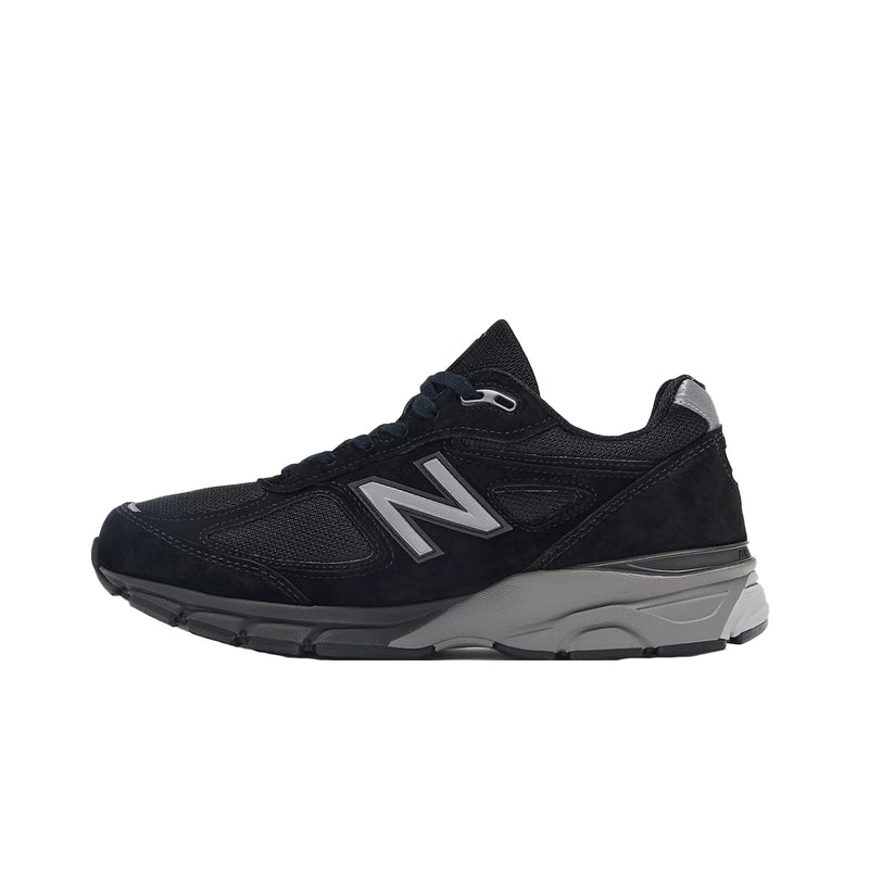 New Balance Mens Auralee x New Balance 990V4 Running Sneakers U990BL4 Black