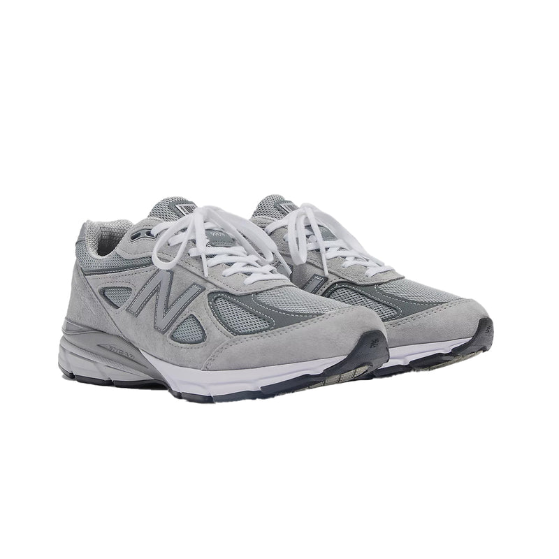New Balance Mens Auralee x New Balance 990V4 Running Sneakers U990GR4 Grey