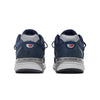 New Balance Mens Auralee x New Balance 990V4 Running Sneakers U990NV4 Navy