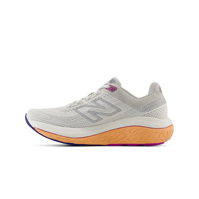 New Balance Womens 860 Running Shoes W860F14 Grey Matter with Copper and Silver Metallic