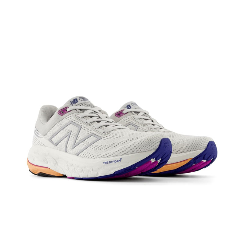 New Balance Womens 860 Running Shoes W860F14 Grey Matter with Copper and Silver Metallic
