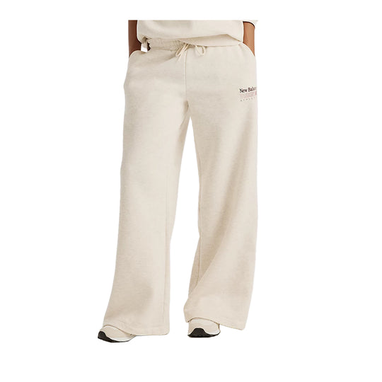 New Balance Womens Trackside Sweatpants WB62983A-LIT Linen Heather