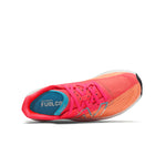 New Balance Womens FuelCell Rebel v2 Running Sneakers WFCXLM2 Citrus Punch/Vivid Coral/Ghost Pepper