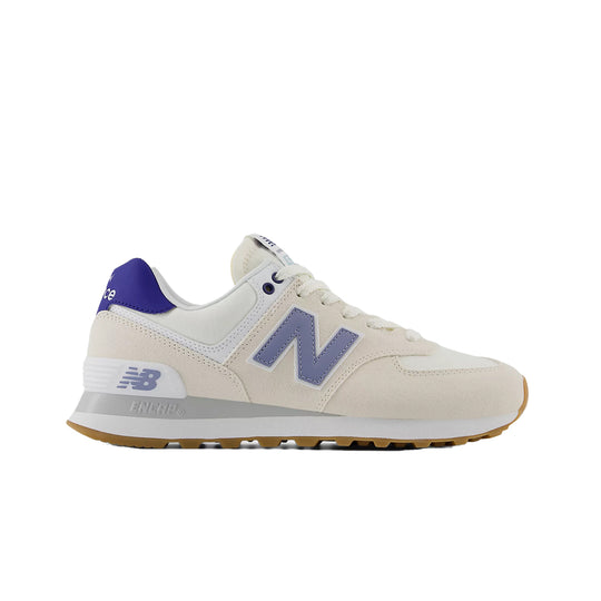 New Balance Womens 574 Casual Shoes WL574CBL Linen/Indigo