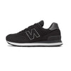 New Balance Womens 574 Casual Sneakers WL574DM2 Black/White